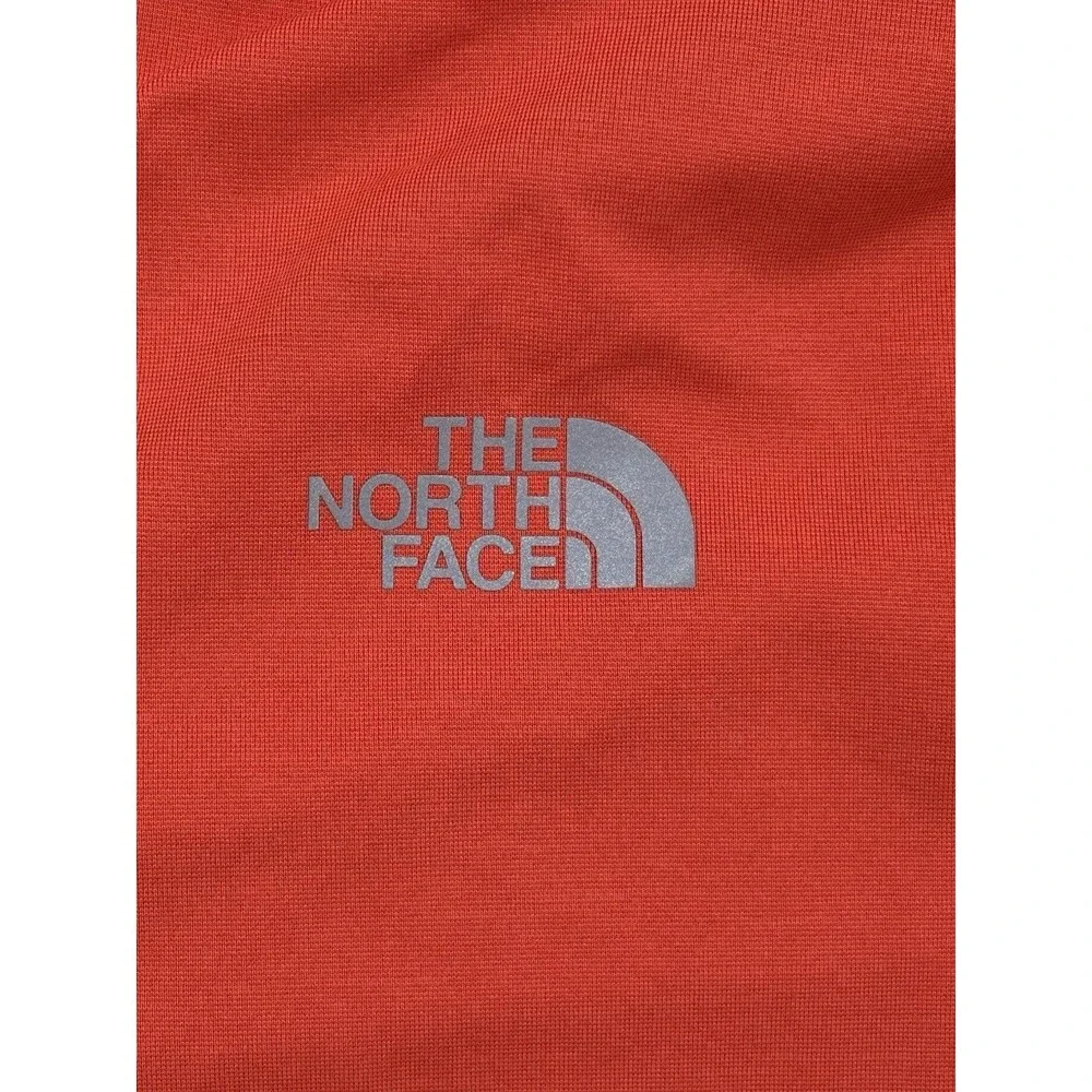 The North Face Pullover Men's XL Orange 1/4 Zip Performance Running Long Sleeve